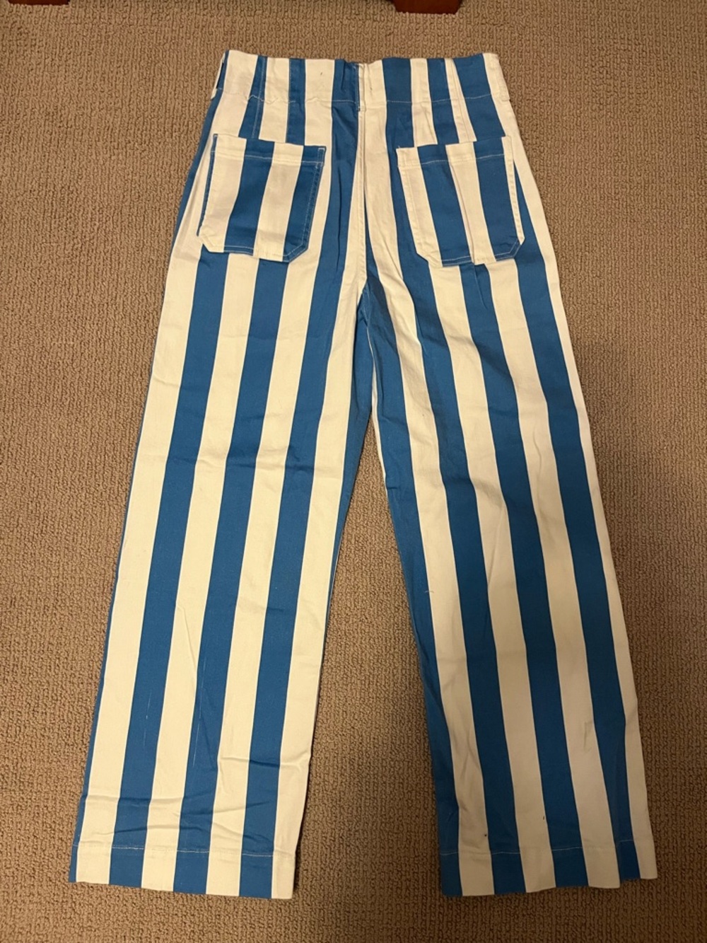 New Maeve Collette Striped Pants Full Length - 30 - Picture 6 of 6